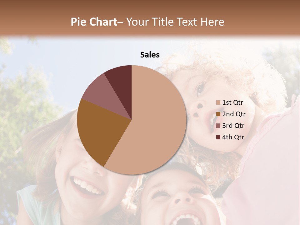 Smiling Children PowerPoint Template