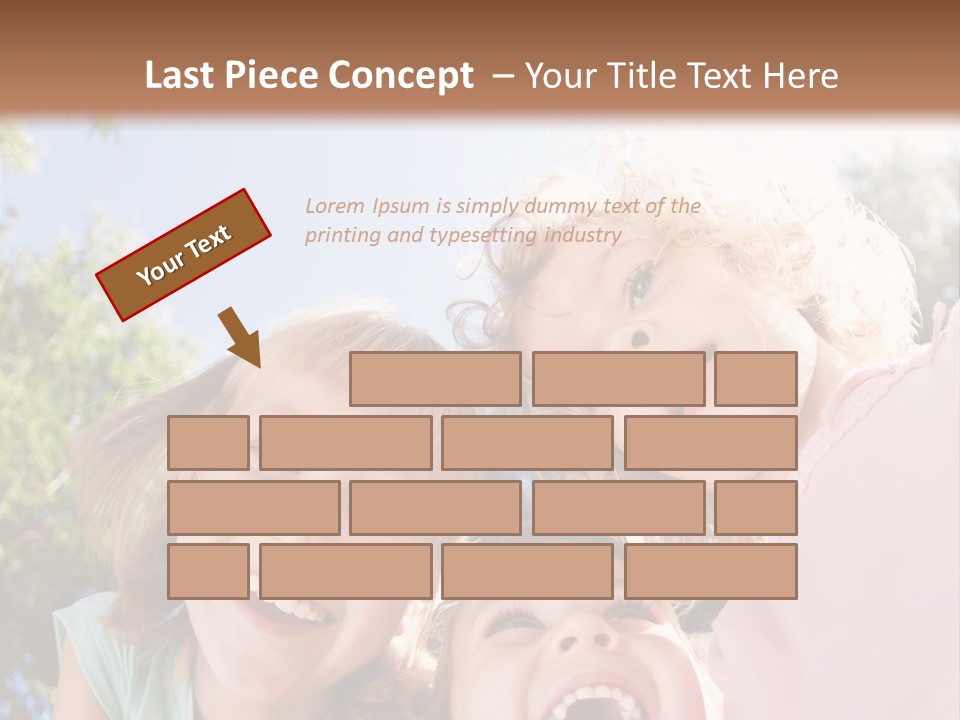 Smiling Children PowerPoint Template