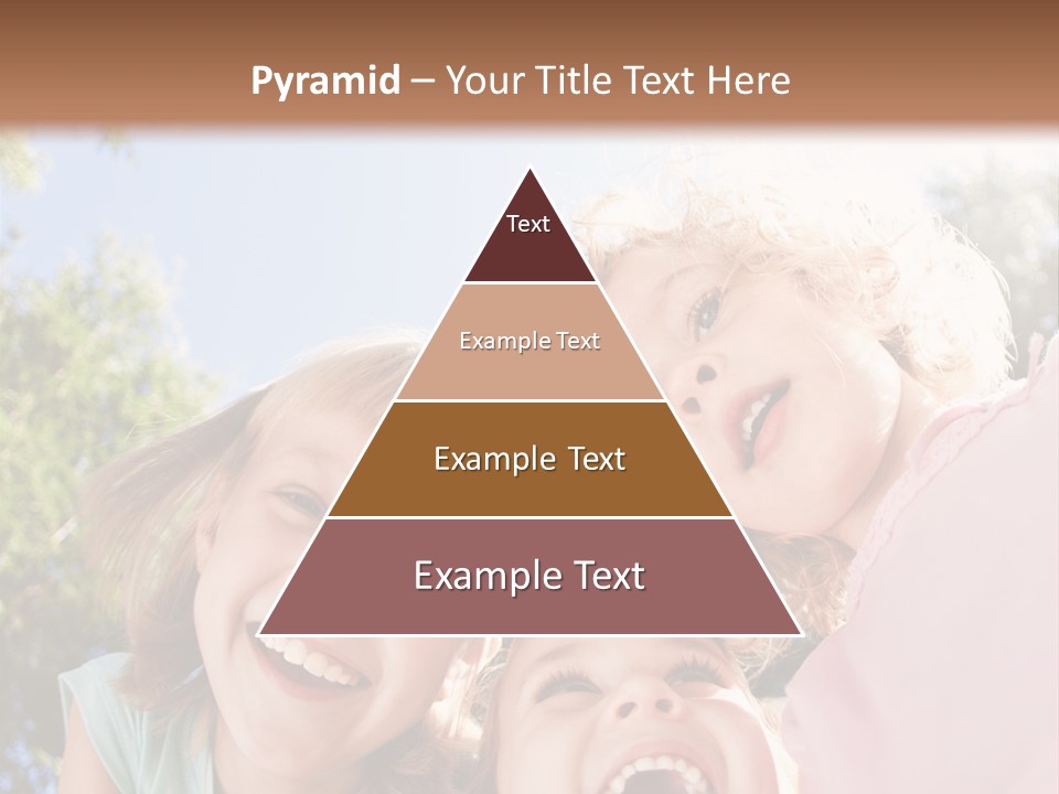 Smiling Children PowerPoint Template