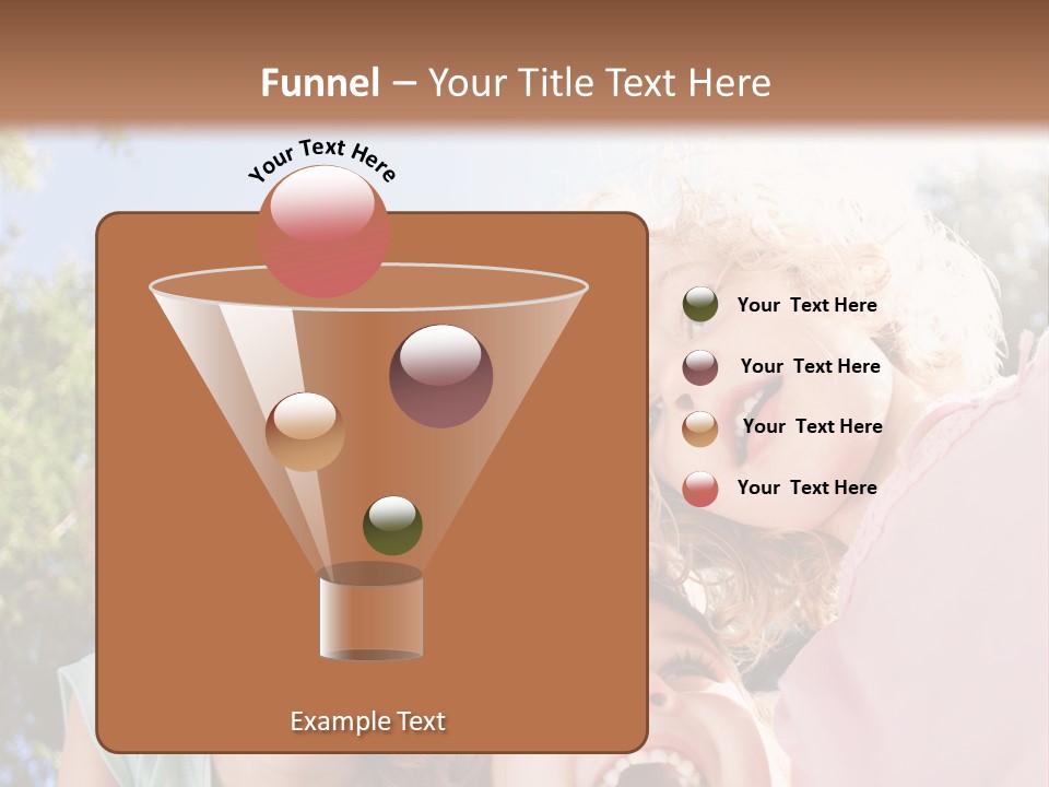 Smiling Children PowerPoint Template