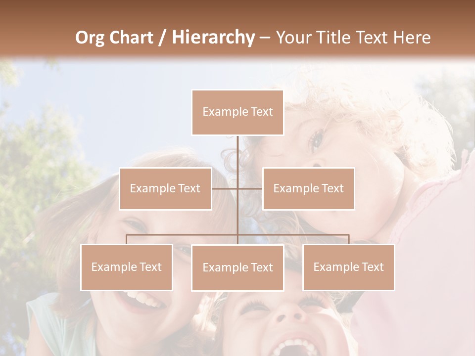 Smiling Children PowerPoint Template