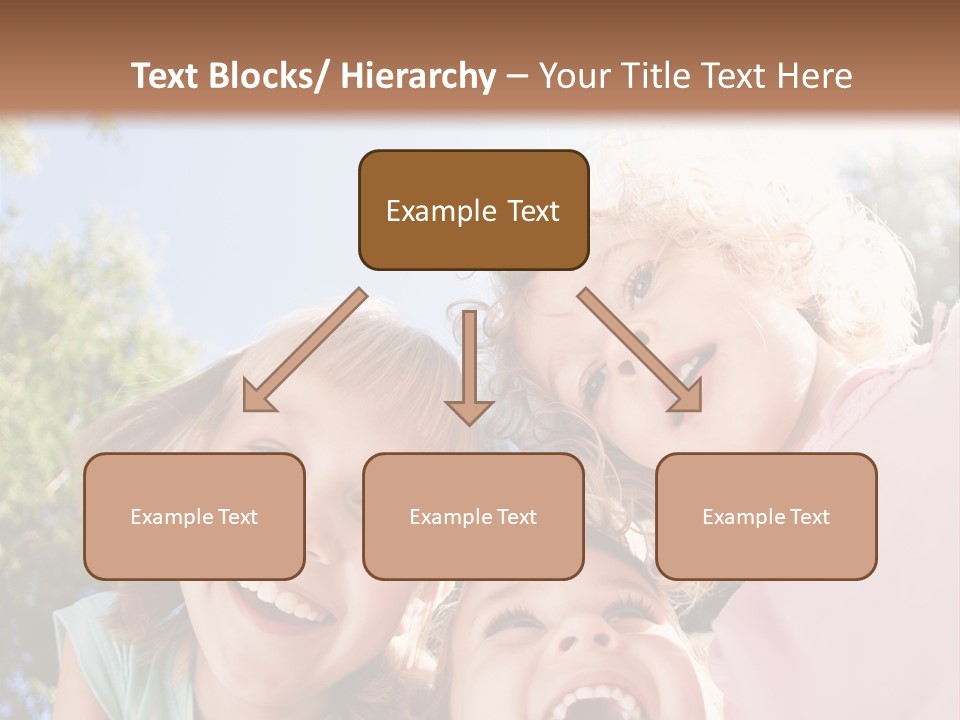 Smiling Children PowerPoint Template