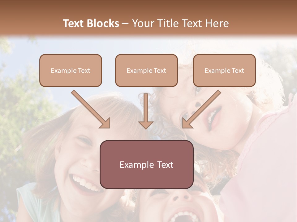 Smiling Children PowerPoint Template