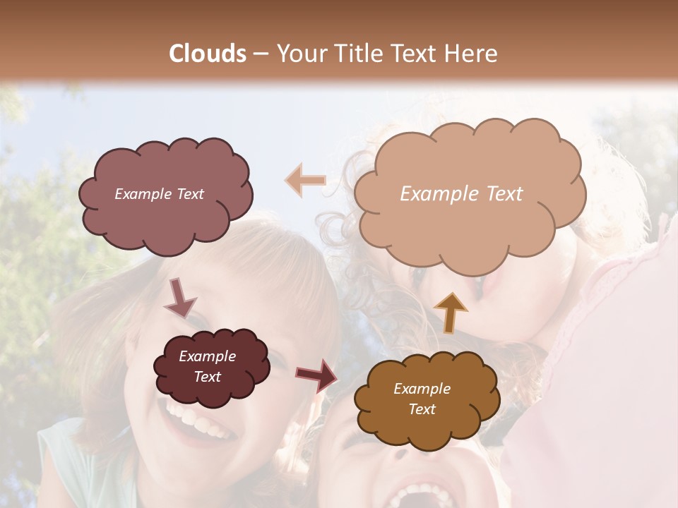 Smiling Children PowerPoint Template