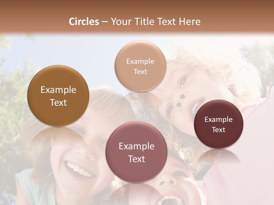 Smiling Children PowerPoint Template