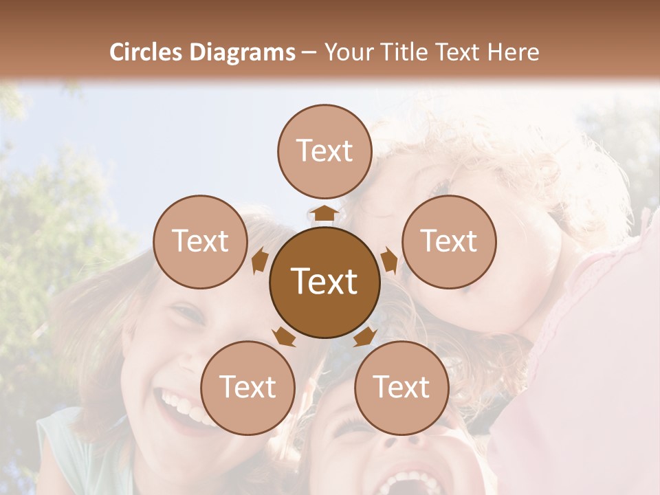 Smiling Children PowerPoint Template