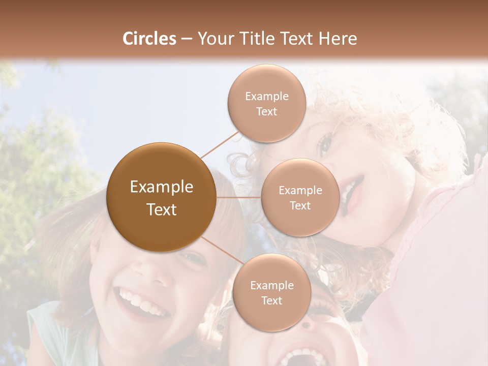 Smiling Children PowerPoint Template