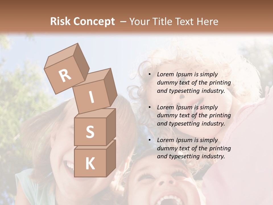 Smiling Children PowerPoint Template