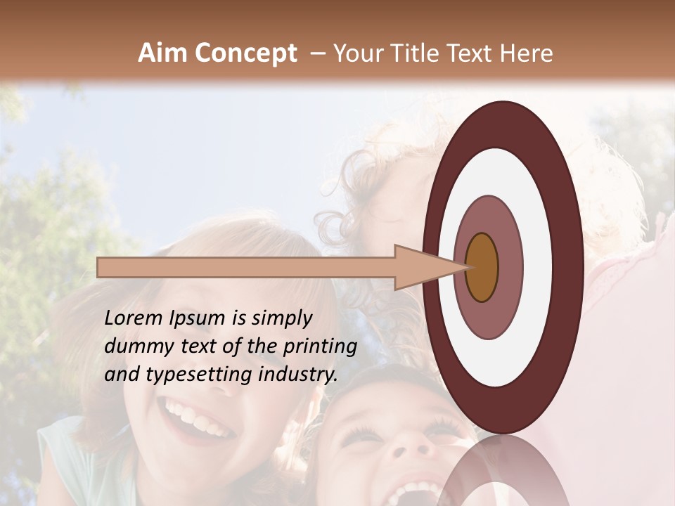 Smiling Children PowerPoint Template