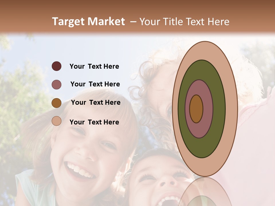 Smiling Children PowerPoint Template