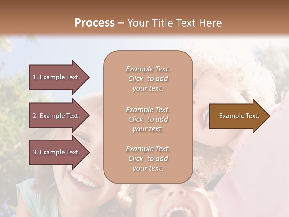 Smiling Children PowerPoint Template