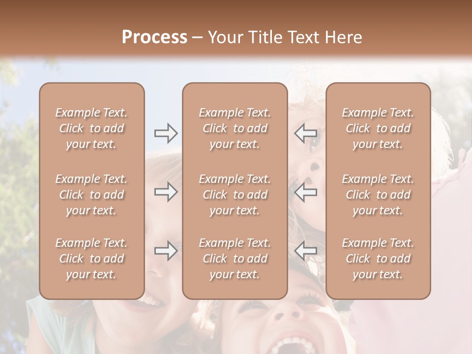 Smiling Children PowerPoint Template