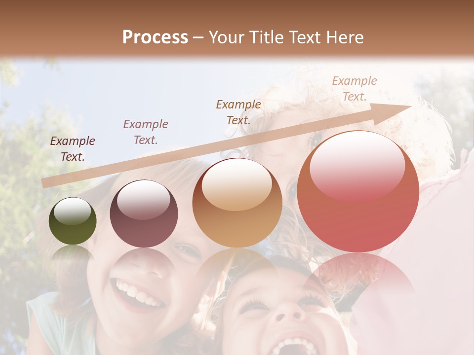 Smiling Children PowerPoint Template