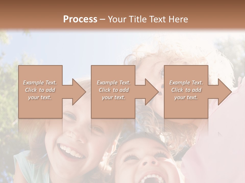 Smiling Children PowerPoint Template