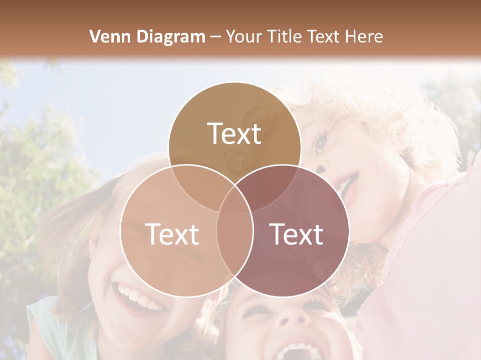 Smiling Children PowerPoint Template