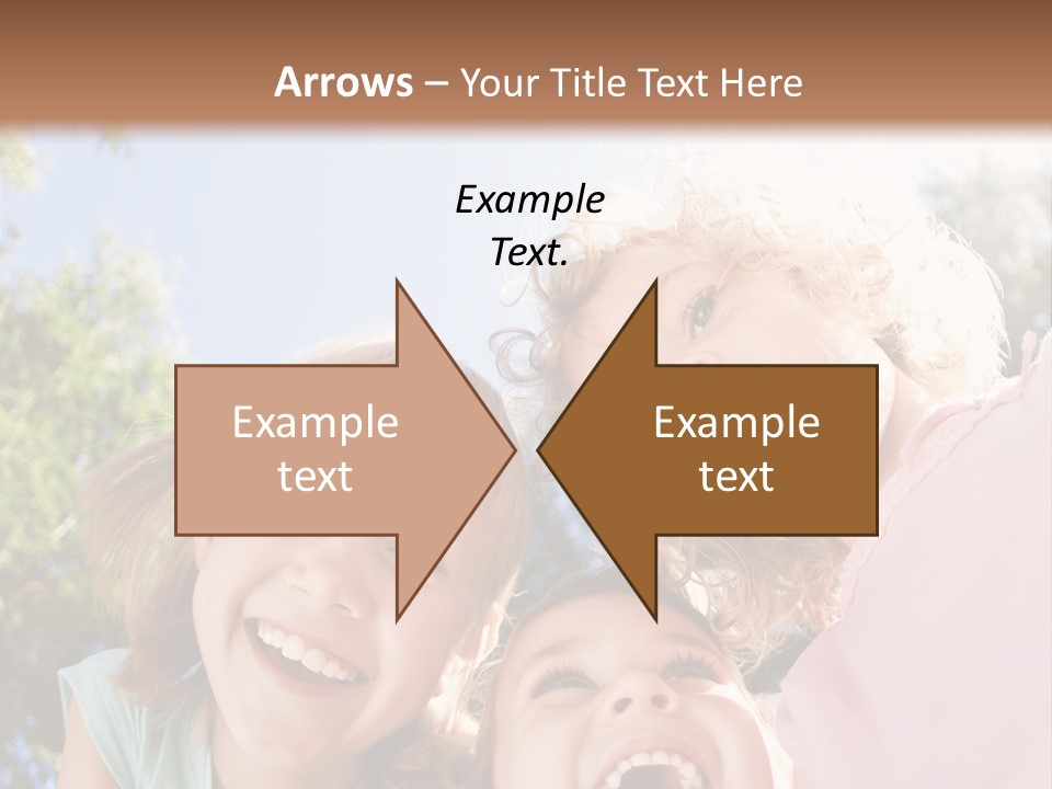 Smiling Children PowerPoint Template