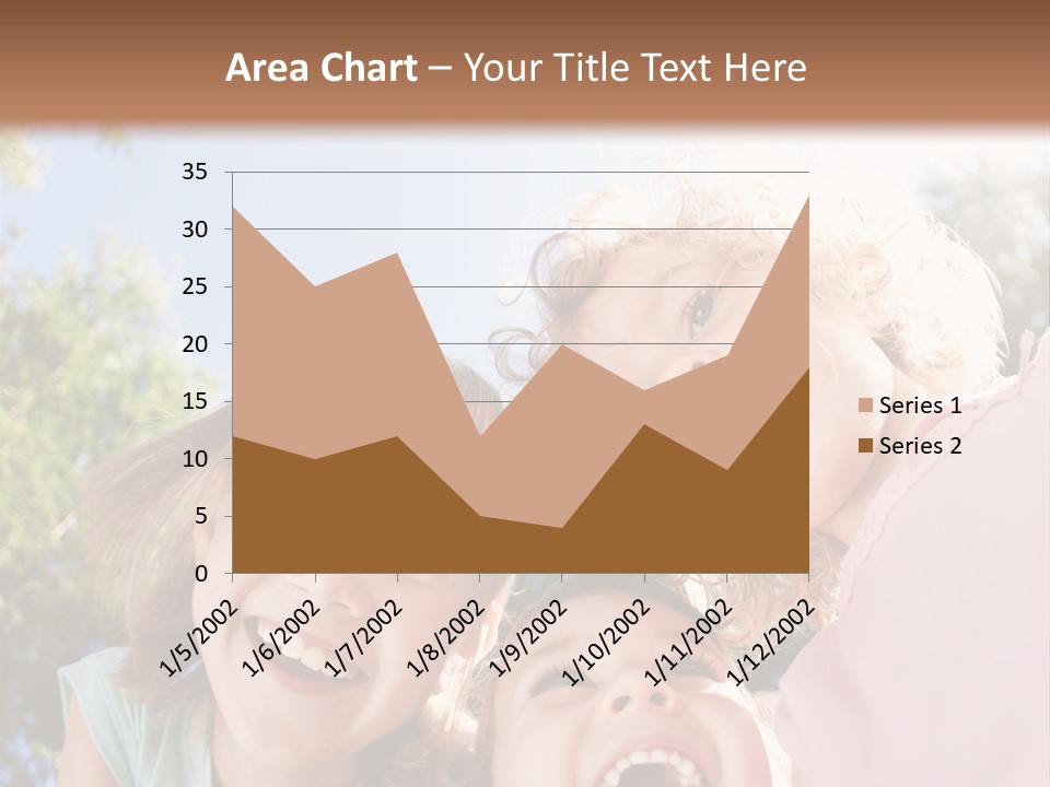 Smiling Children PowerPoint Template