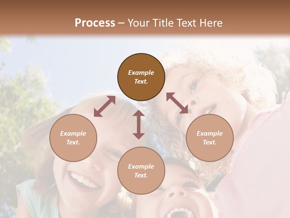 Smiling Children PowerPoint Template