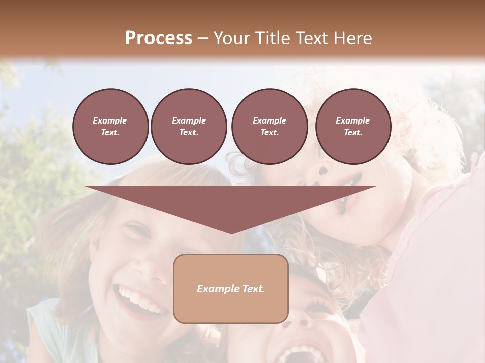 Smiling Children PowerPoint Template