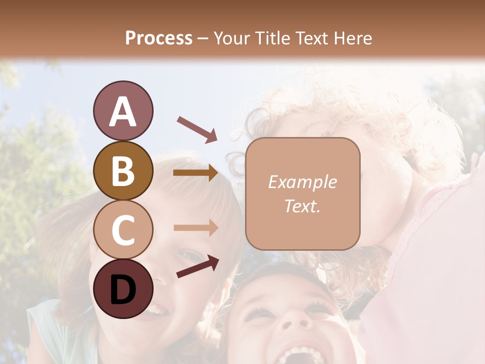 Smiling Children PowerPoint Template