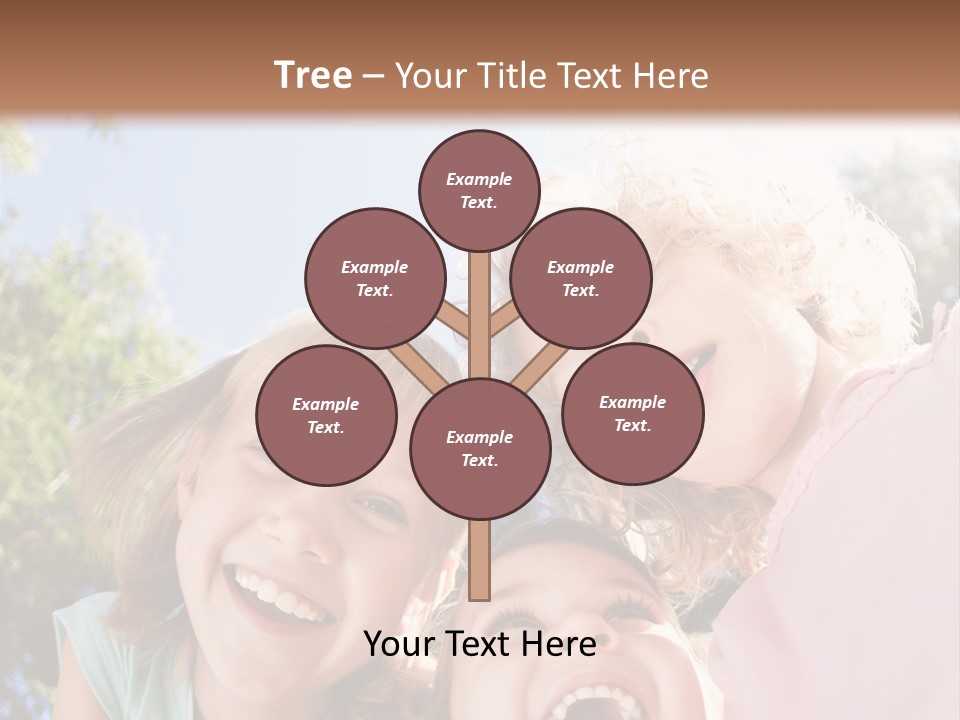 Smiling Children PowerPoint Template