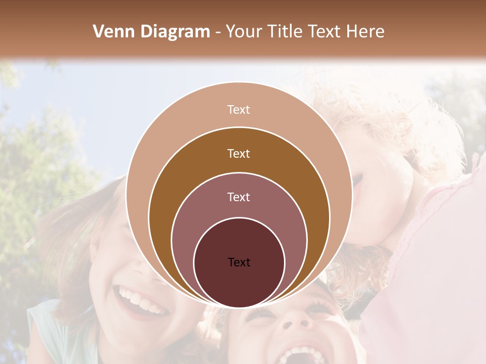 Smiling Children PowerPoint Template