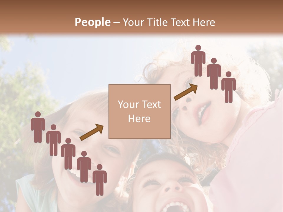 Smiling Children PowerPoint Template