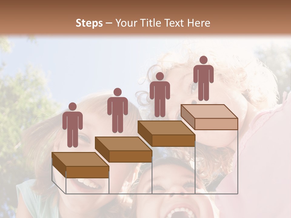 Smiling Children PowerPoint Template