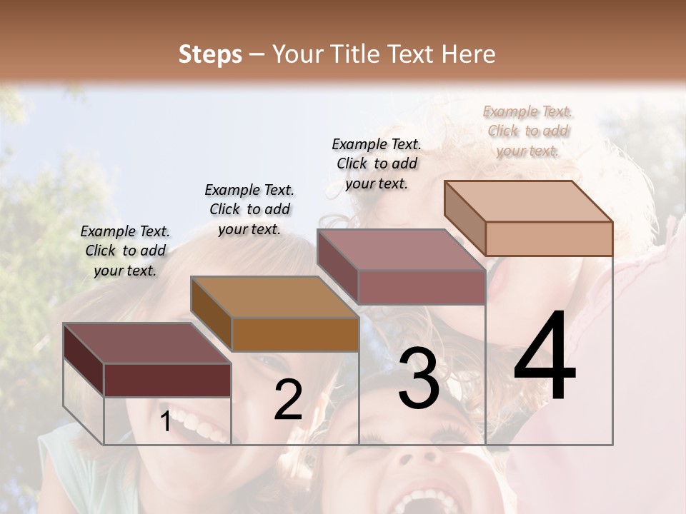 Smiling Children PowerPoint Template