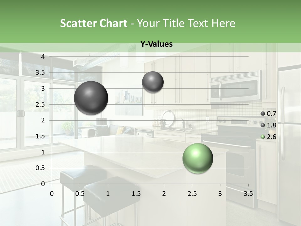 Modern Kitchen Interior PowerPoint Template