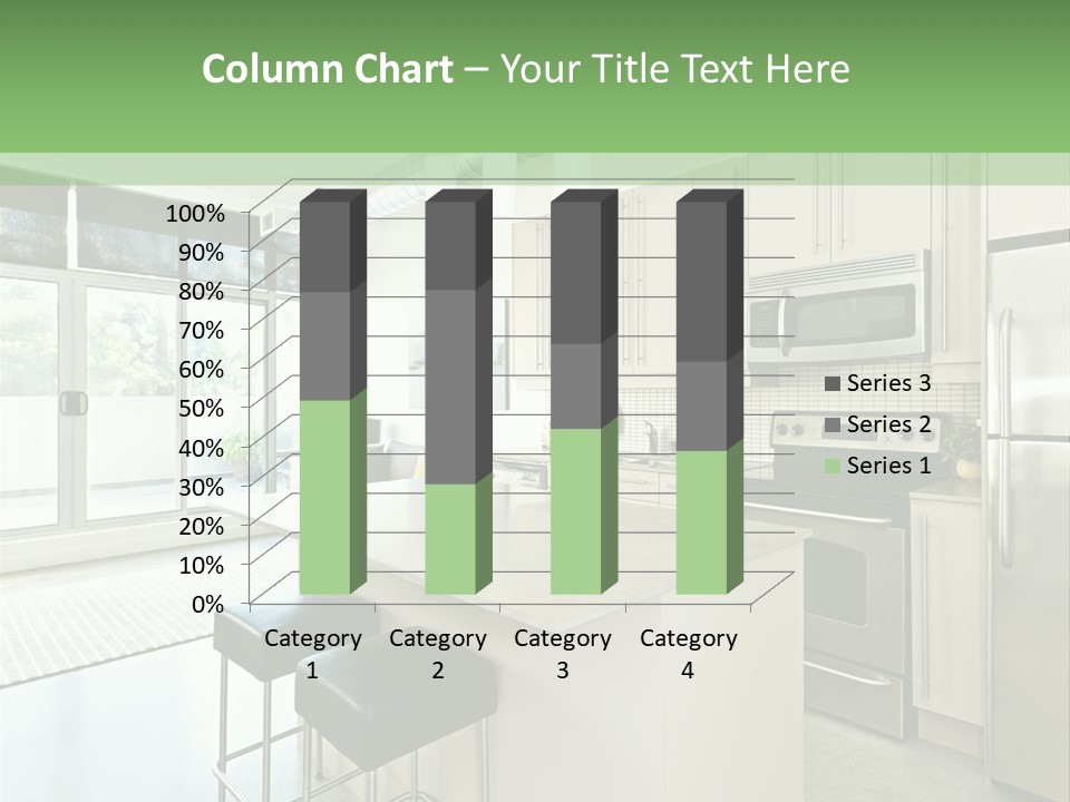 Modern Kitchen Interior PowerPoint Template