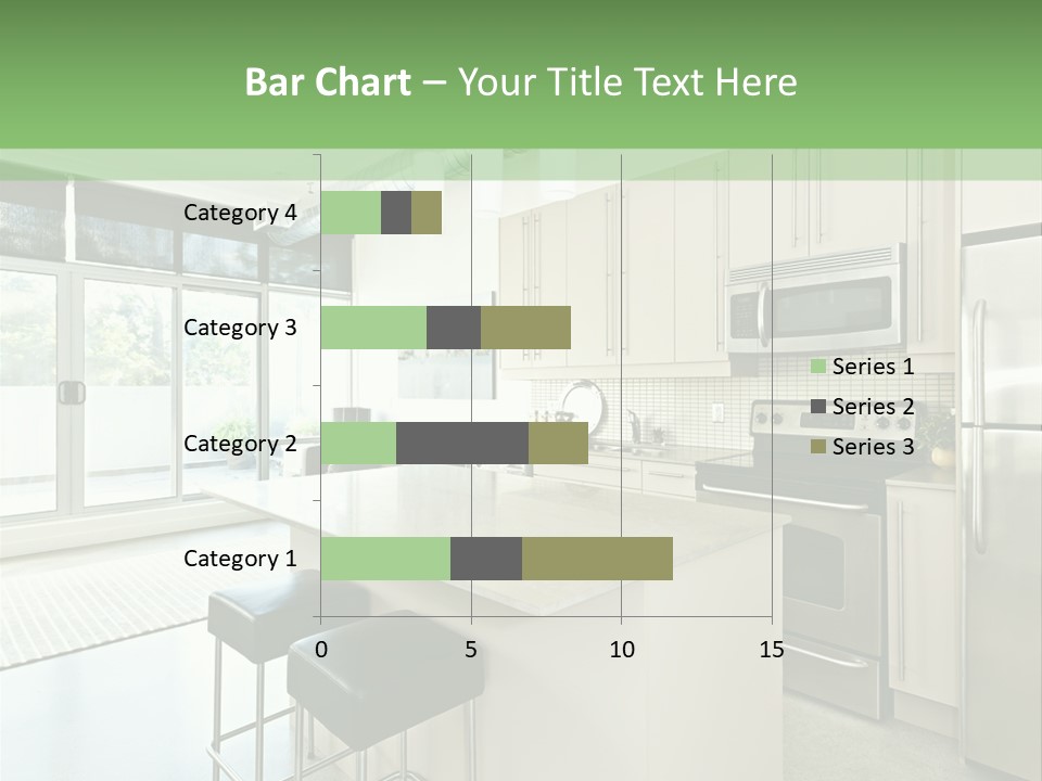 Modern Kitchen Interior PowerPoint Template
