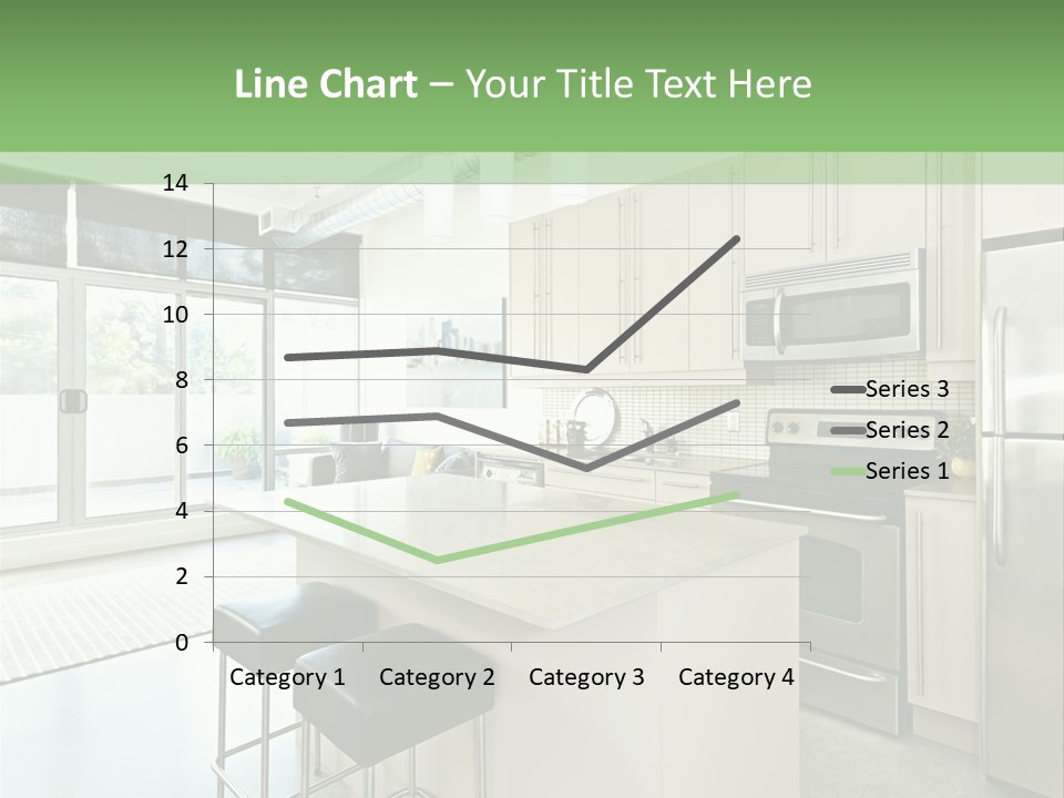 Modern Kitchen Interior PowerPoint Template