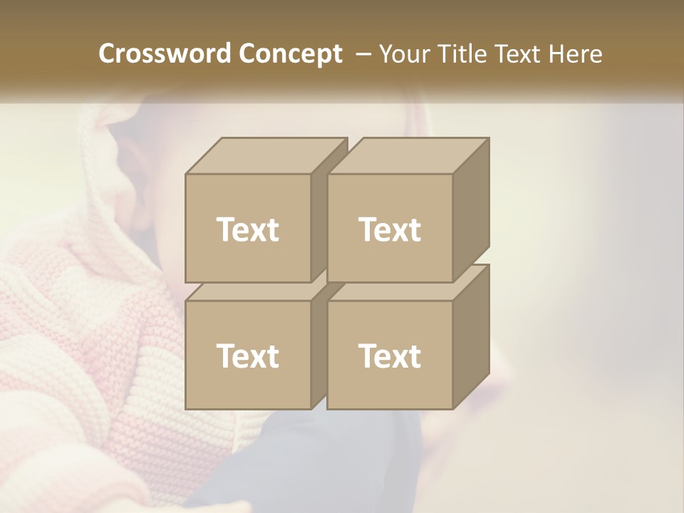 Kid Showing Tongue PowerPoint Template