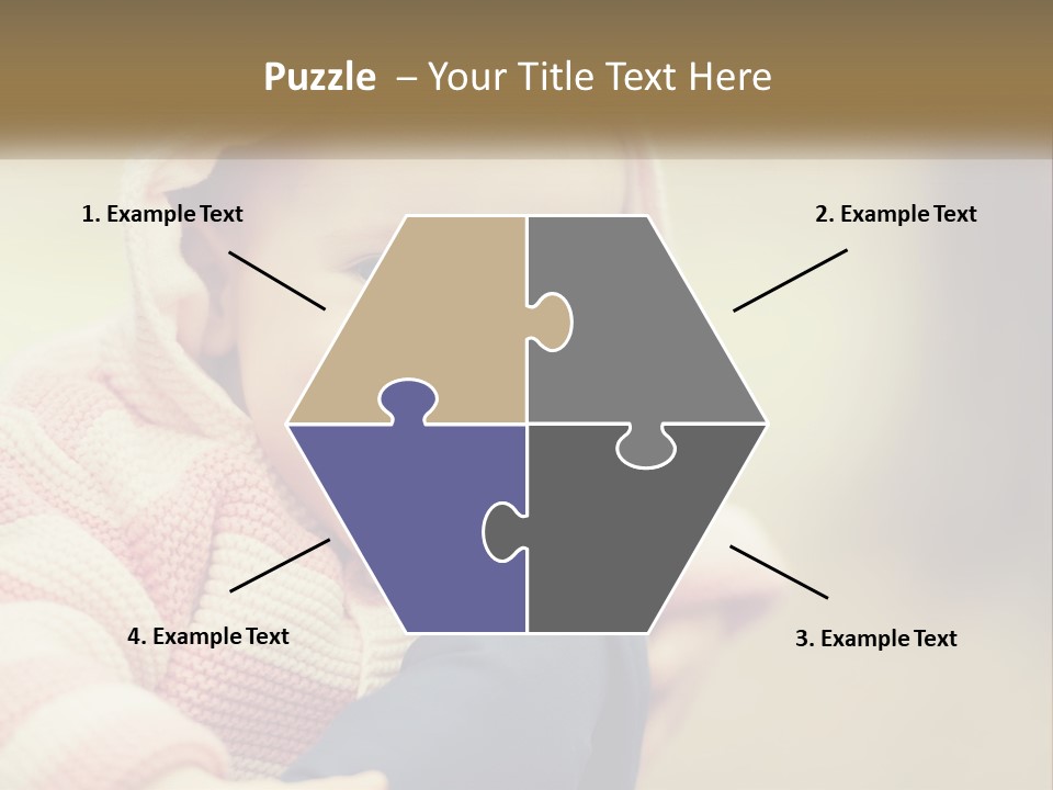 Kid Showing Tongue PowerPoint Template