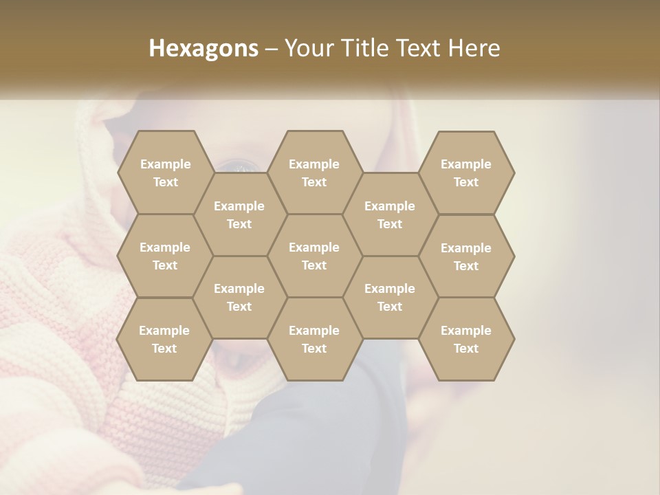 Kid Showing Tongue PowerPoint Template