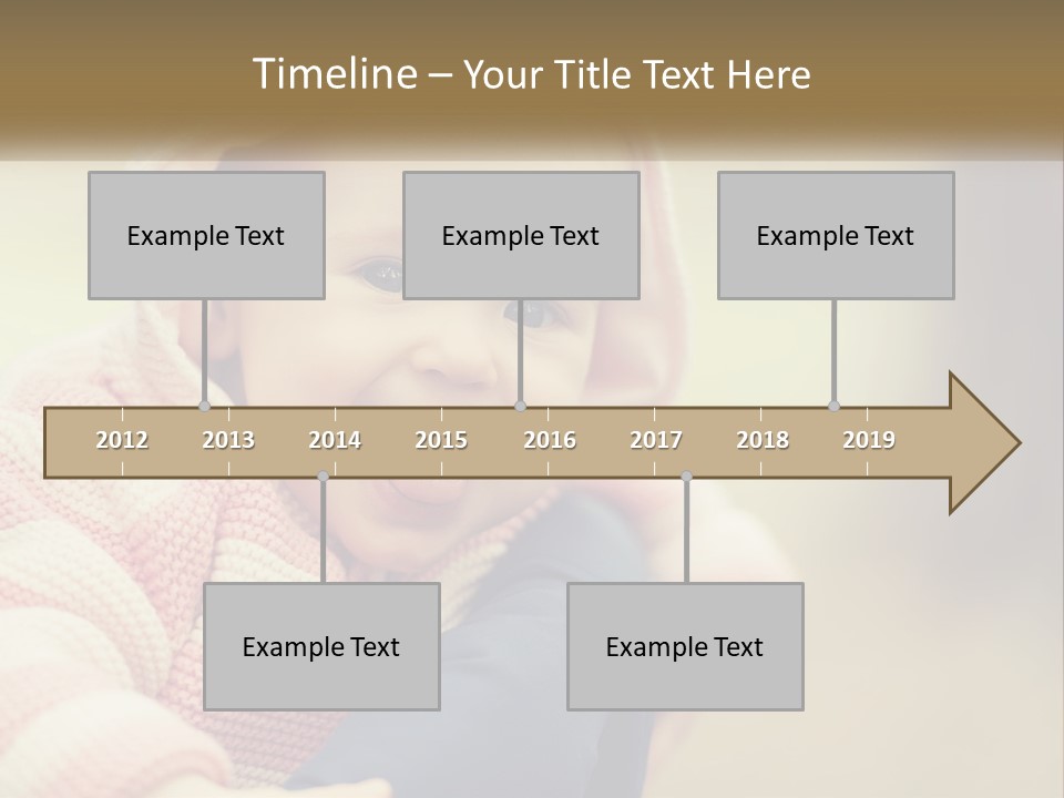 Kid Showing Tongue PowerPoint Template