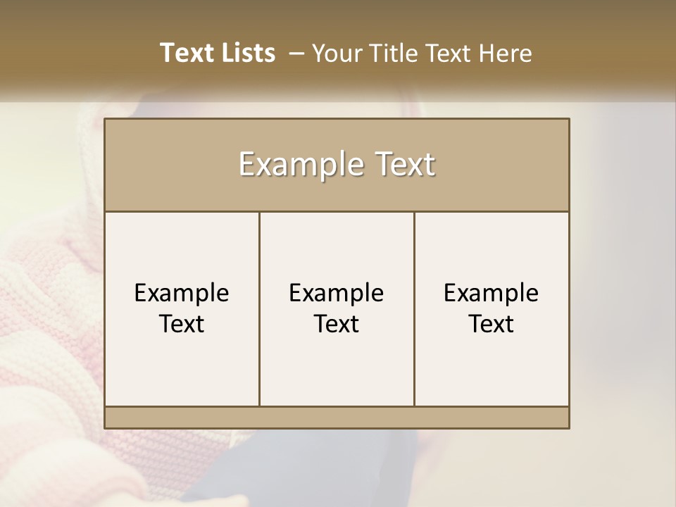 Kid Showing Tongue PowerPoint Template