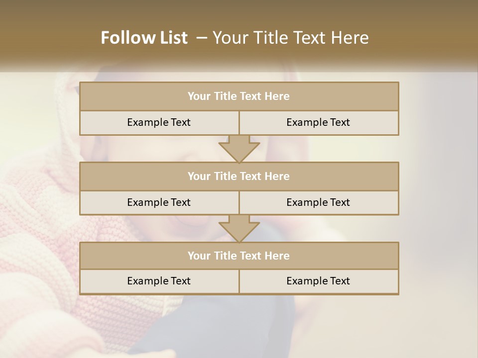 Kid Showing Tongue PowerPoint Template