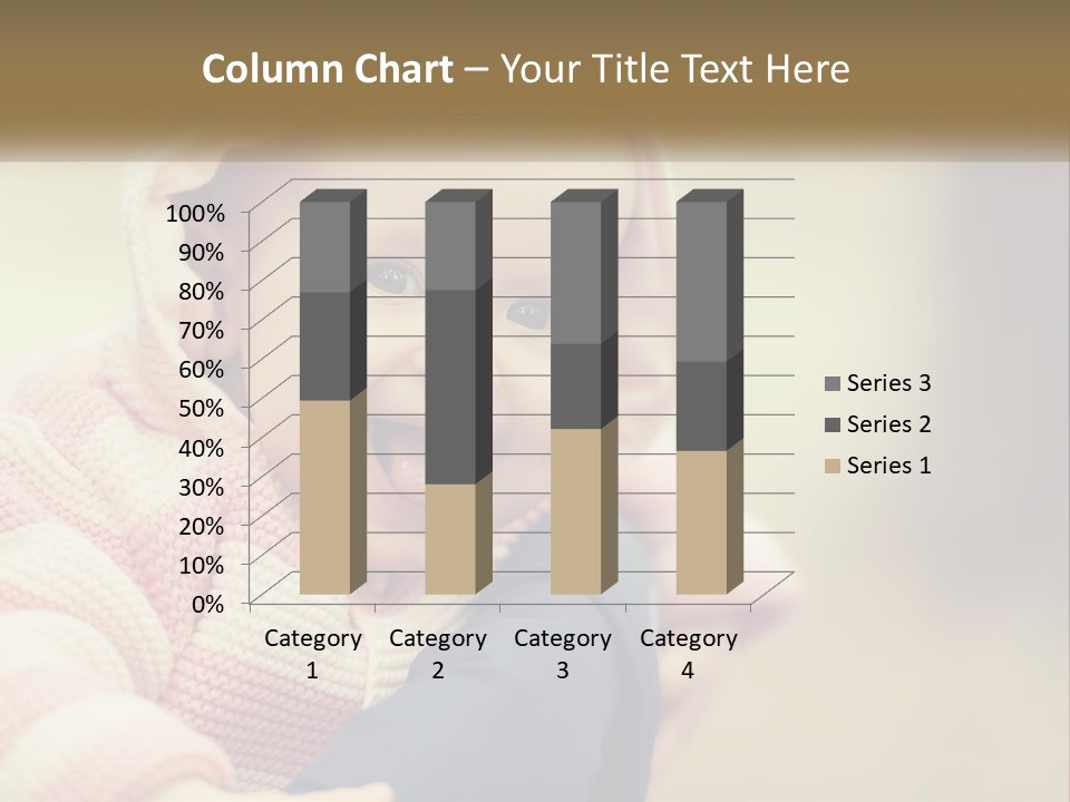 Kid Showing Tongue PowerPoint Template