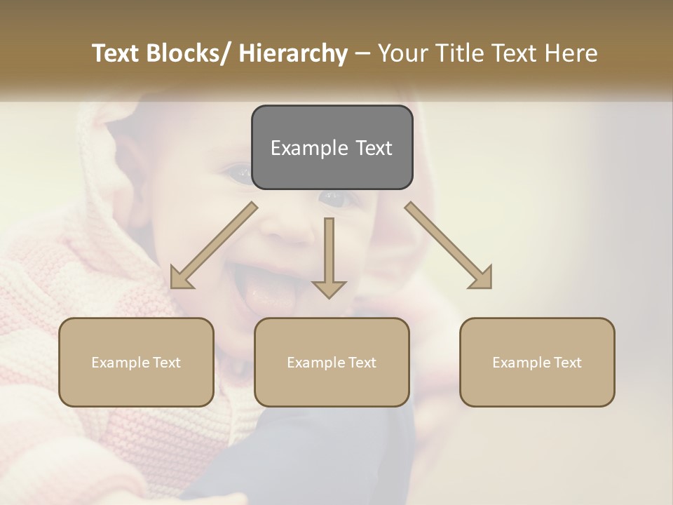 Kid Showing Tongue PowerPoint Template