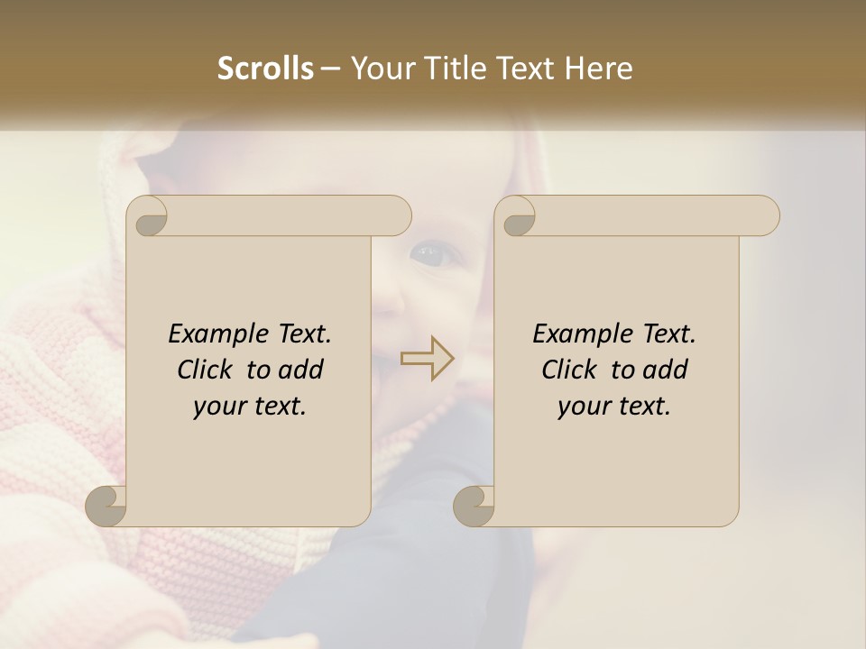 Kid Showing Tongue PowerPoint Template
