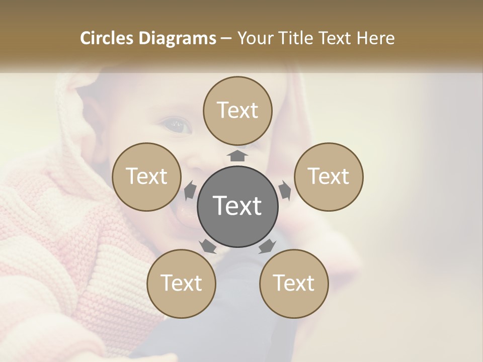 Kid Showing Tongue PowerPoint Template