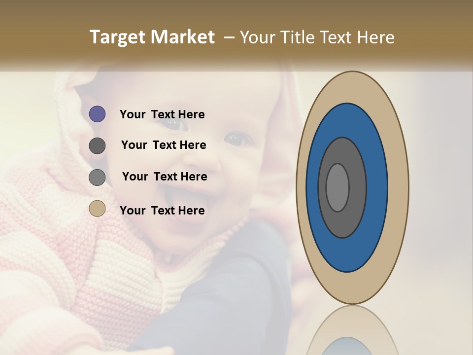 Kid Showing Tongue PowerPoint Template