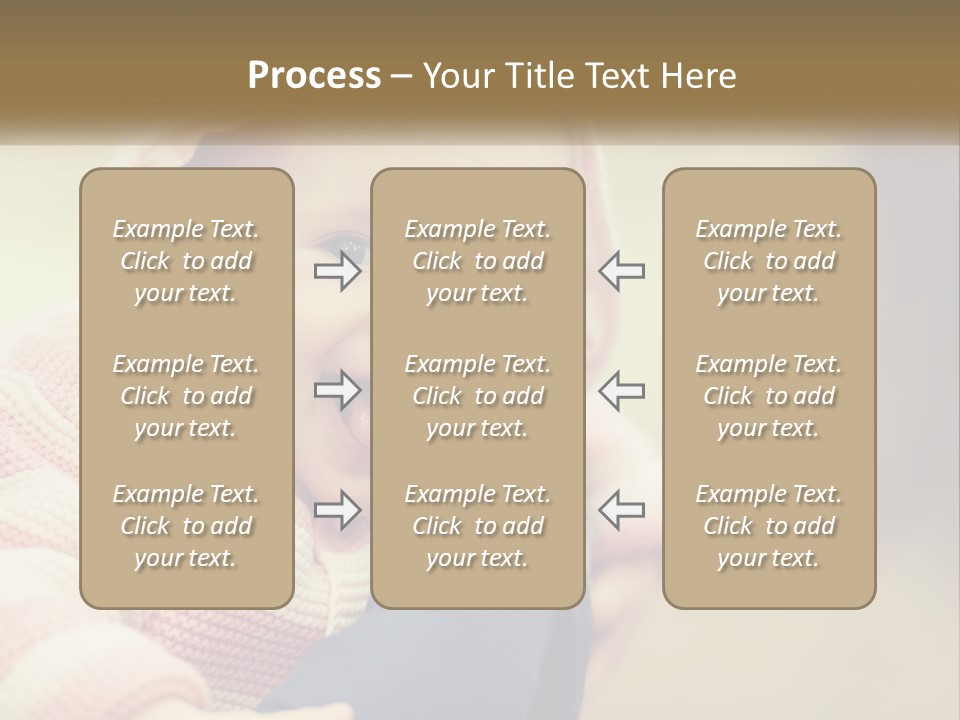 Kid Showing Tongue PowerPoint Template