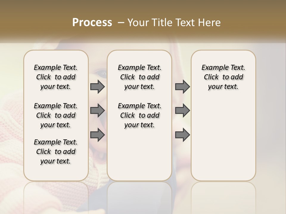 Kid Showing Tongue PowerPoint Template