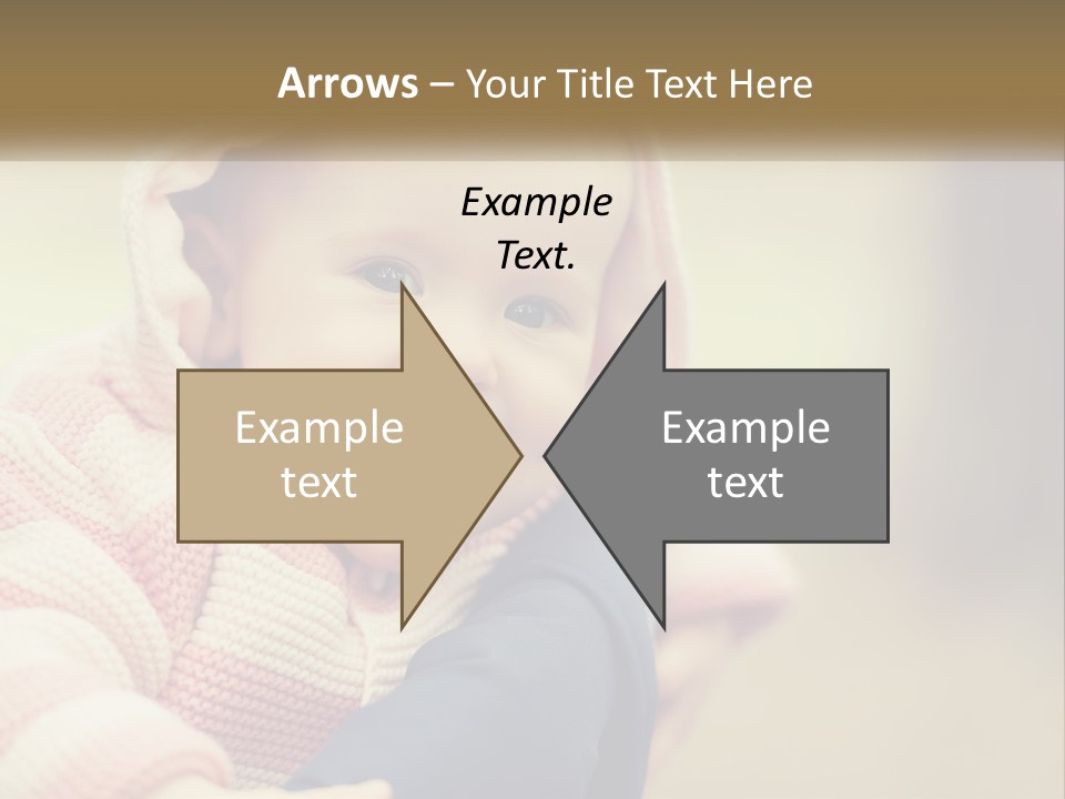 Kid Showing Tongue PowerPoint Template