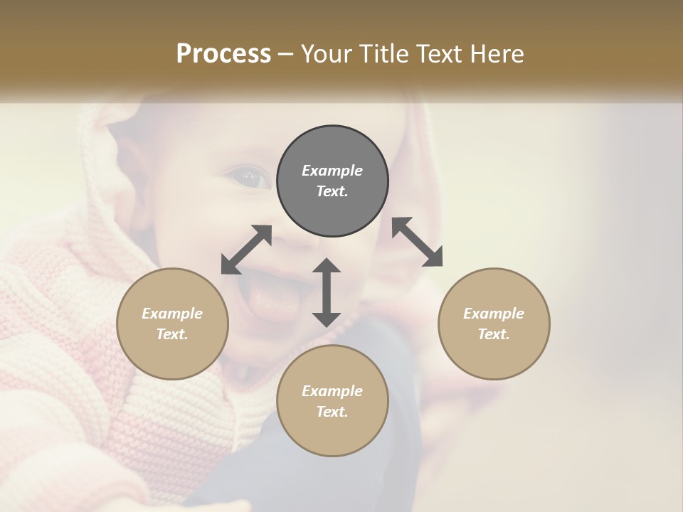 Kid Showing Tongue PowerPoint Template