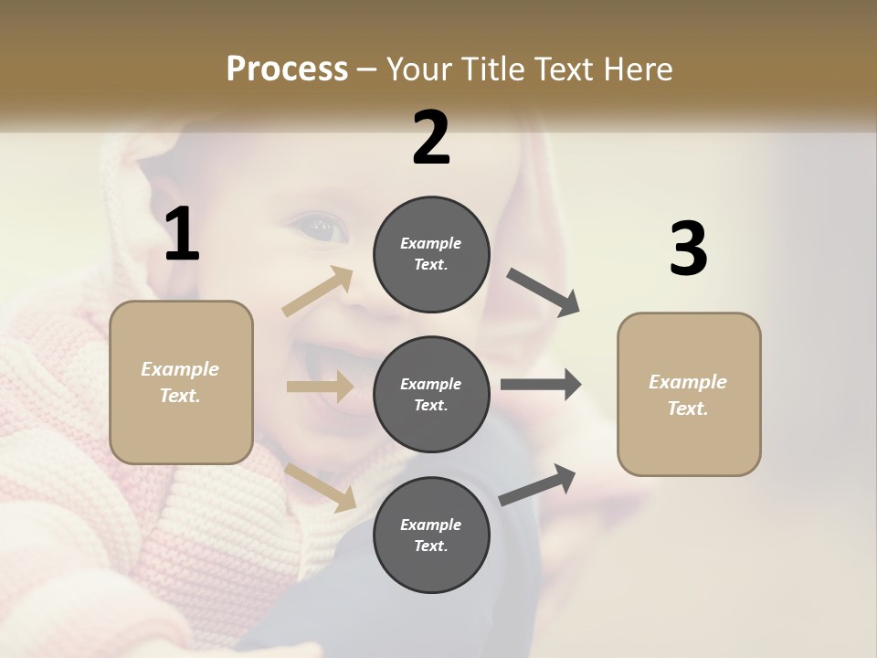 Kid Showing Tongue PowerPoint Template