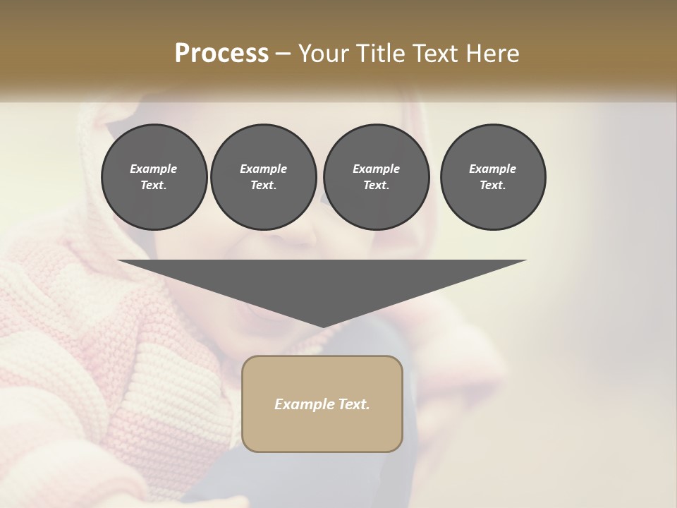Kid Showing Tongue PowerPoint Template
